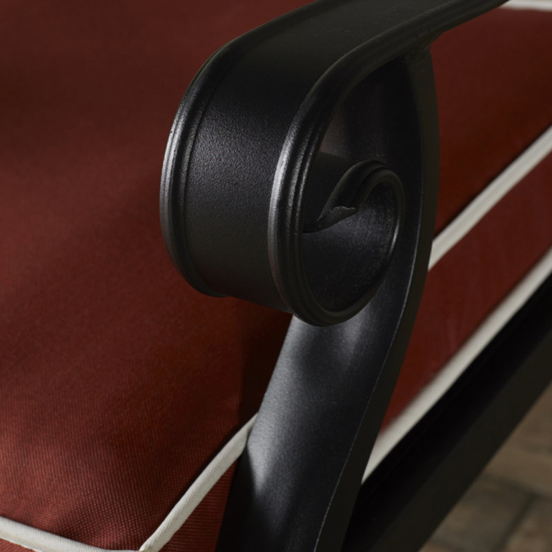 Fleur De Lis Living Nadine 2 Person Square Outdoor Dining Set with